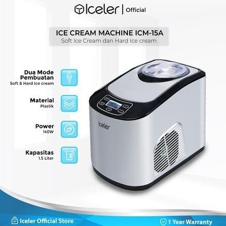 Ice cream maker Iceler / Mesin pembuat Es krim dan Gelato