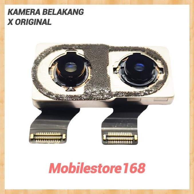 KAMERA BELAKANG IPHONE X ORIGINAL COPOTAN