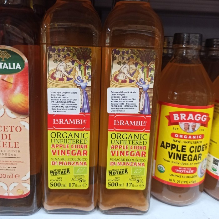 

Larambla Organic Unfiltered Cider Vinegar 500Ml