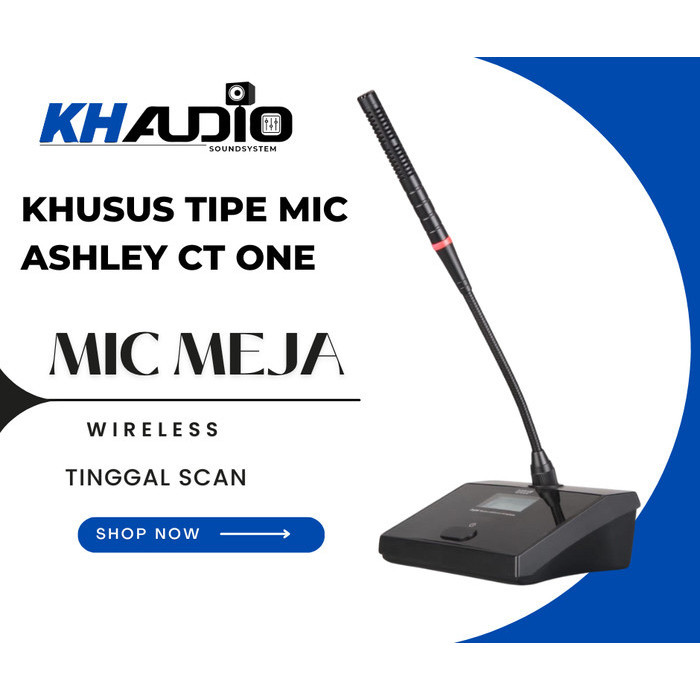 Microphone Wireless Ashley Ct One
