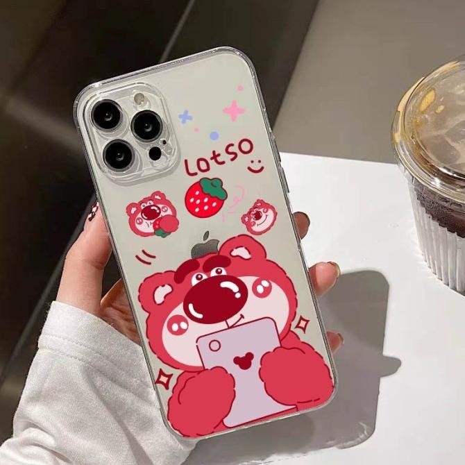 CASE LOTSO BEAR OPPO A5s A7 A11K A12 A5 2020 A9 2020 CASING LOTSO BEAR