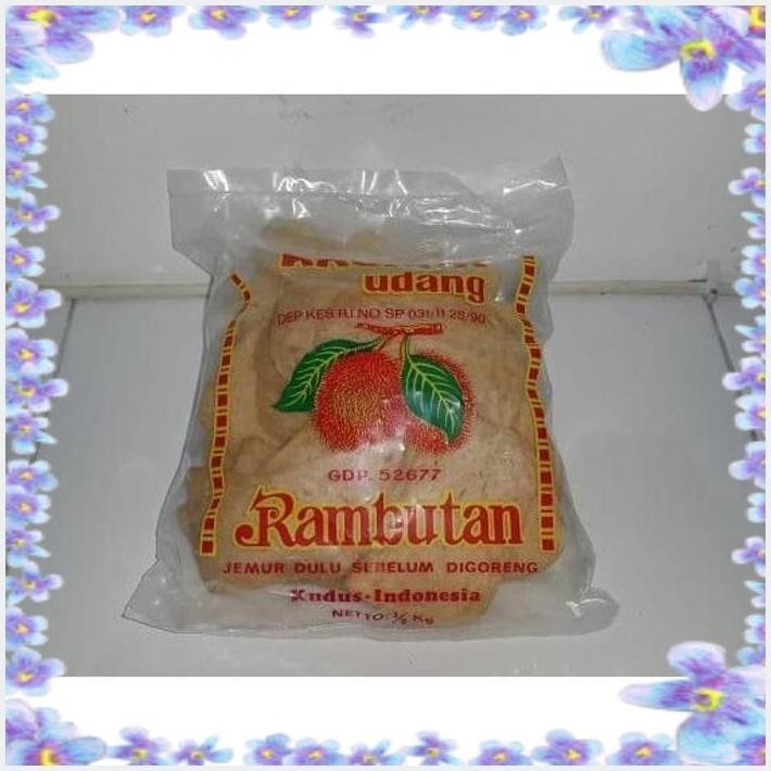 

[NGT] KERUPUK / KRUPUK UDANG (PRAWN CRACKERS) CAP RAMBUTAN 500 GRAM