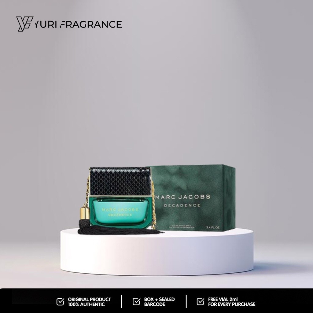 Marc Jacobs Decadence EDP 50ml Original Box Segel Lengkap