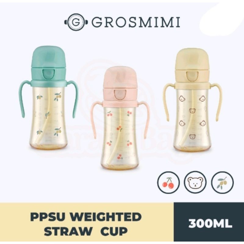 GROSMIMI PPSU STRAW CUP 300ML