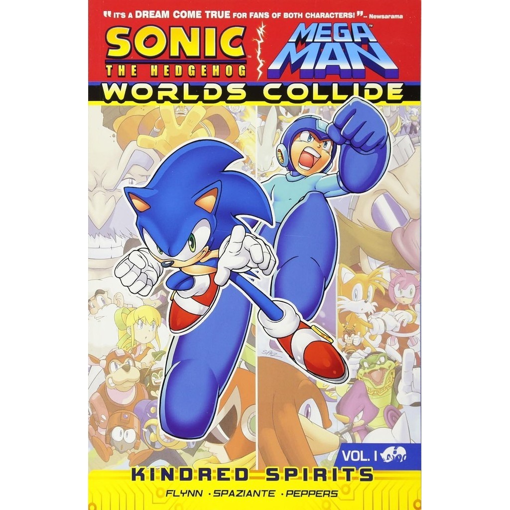 

Sonic the Hedgehog - Mega Man - Worlds Collide v01 - Kindred Spirits (Komik / D)