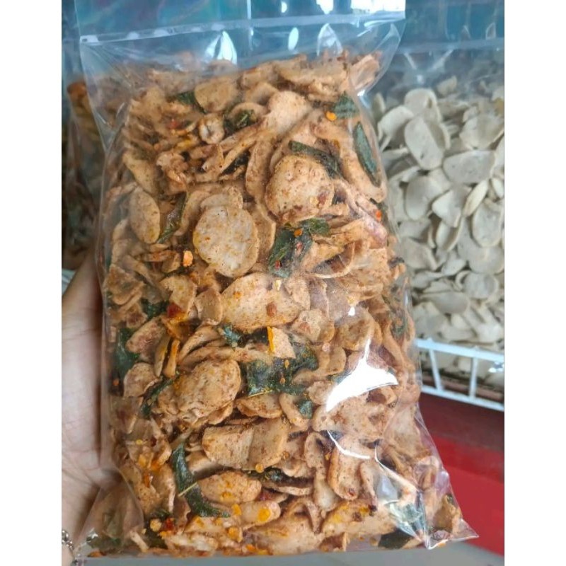 

BASRENG GEPENG/KOIN PEDAS DAUN JERUK 1kg