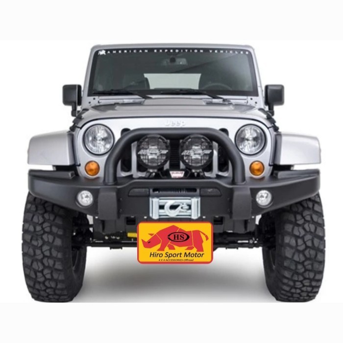 bumper jeep wrangler JK rubicon Hiro Motor