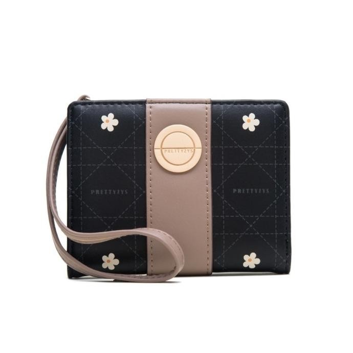 DOMPET LIPAT WANITA KOREA PRETTYZYS ORIGINAL WA712B5 CAMARIN