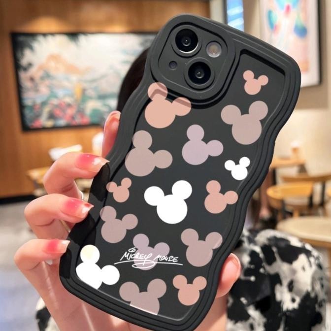 CASE IPHONE X XS XR 7 8 7+ 8+ CASING HP SOFTCASE MOTIF MICKEY MOUSE