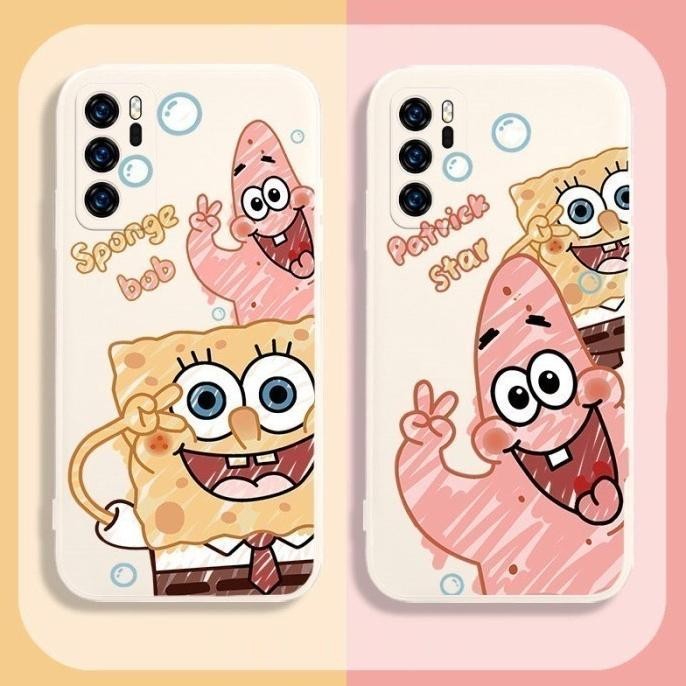 CASE REALME NARZO 50i PRIME CASING HP MOTIF SPONGEBOB PATRICK