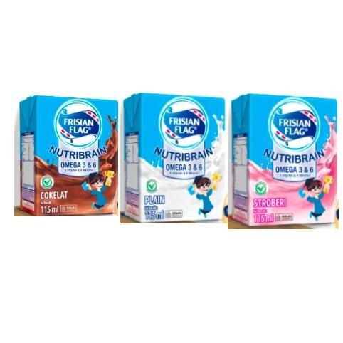 

GH Susu Bendera / Frisian Flag Omega Nutribrain 115 ml KARTON [Sameday/Instant] TERLARIS