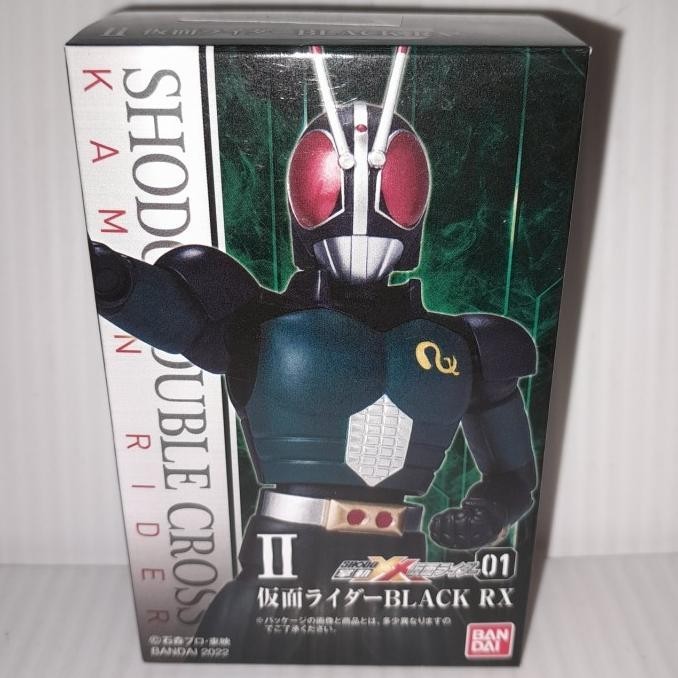 SHODO DOUBLE CROSS KAMEN RIDER BLACK RX