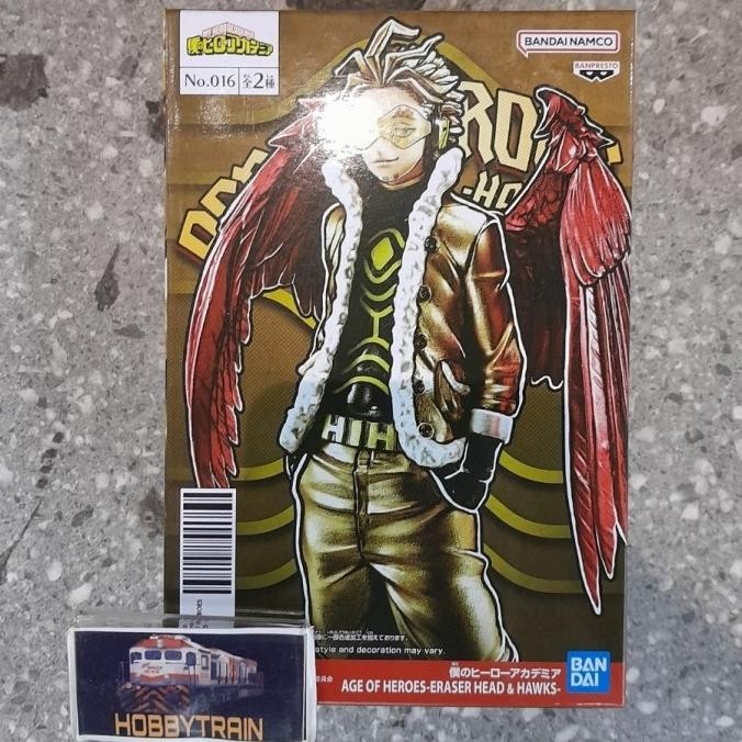 BANPRESTO MY HERO ACADEMIA AGE OF HEROES HAWKS FIGURE