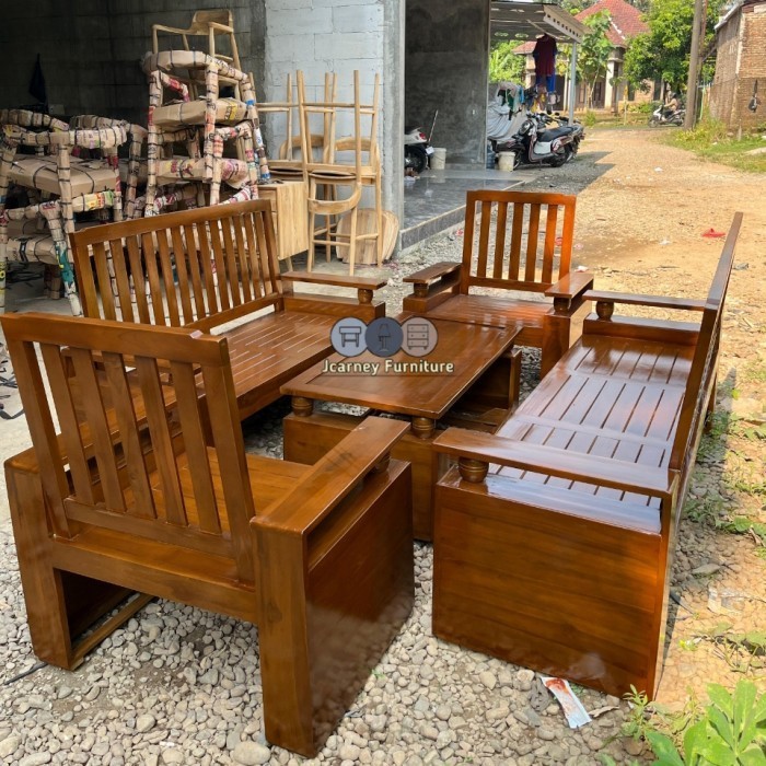 kursi ruang tamu jati jepara minimalis