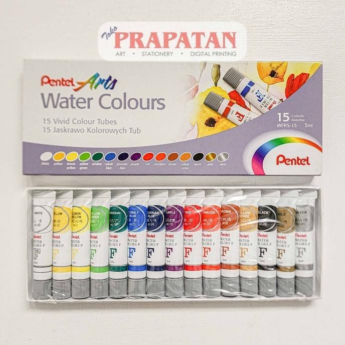 

Pentel Watercolor Set Tube 5ml | Cat Air Set