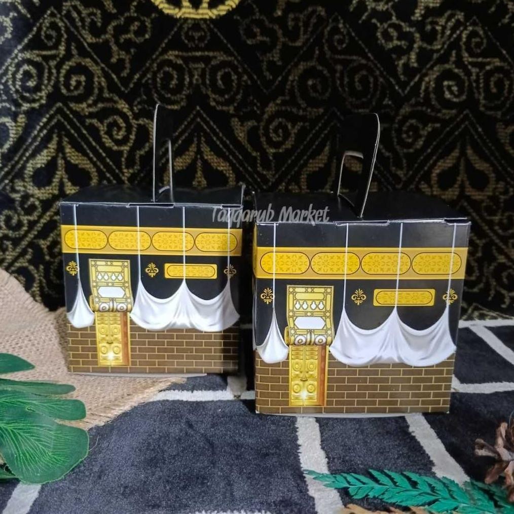 

promoo (100pcs) dus box kabah oleh oleh haji umroh premium souvenir haji umroh souvenir haji souvenir umroh