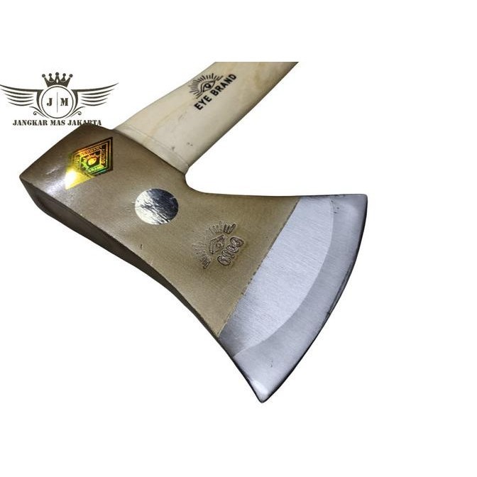 Kampak / Kapak Tajam Kuat Gagang Kayu Pemotong Kayu 600 Eye Brand