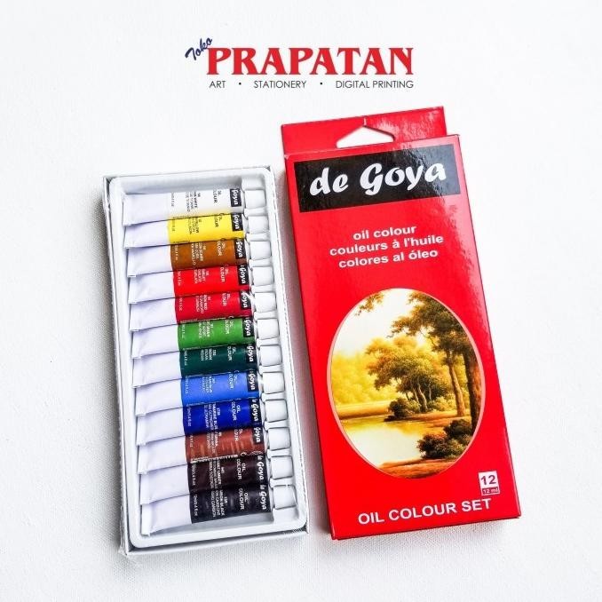 

De Goya Oil Color Set 12x12ml / Cat Minyak set