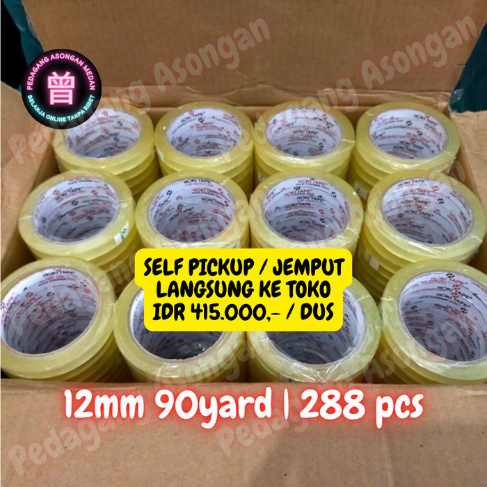 

$+$+$+$+] [Khusus 1 Dus] Lakban Selotip Isolatip Selasiban 12mm 24mm 45mm 48mm