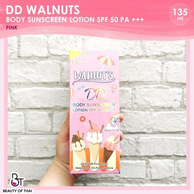 DD Walnut Body Sunscreen Lotion SPF50 PA+++ - DD Body Sunscreen Lotion