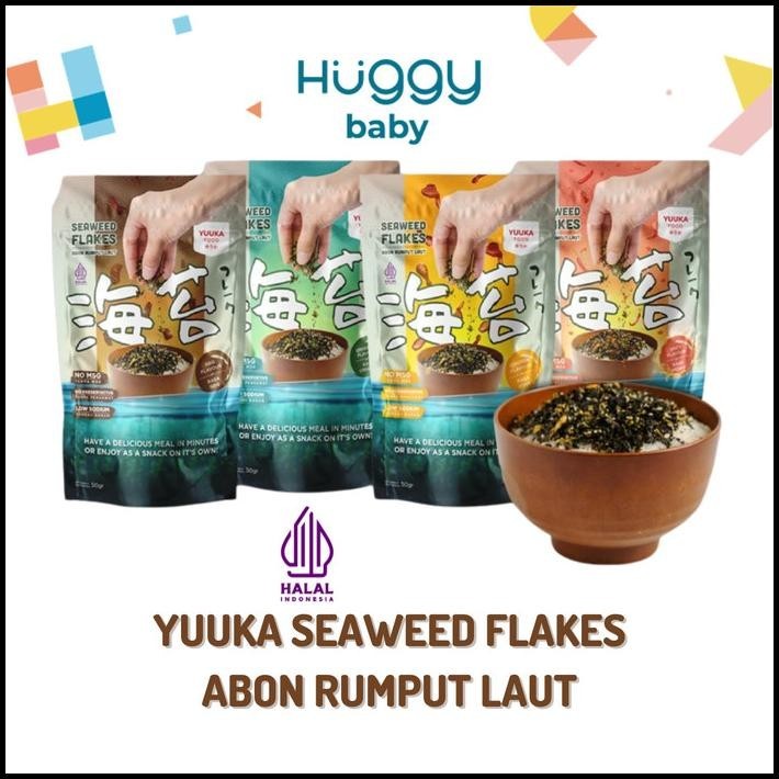 Yuuka Food Abon Rumput Laut | Seaweed Flakes Bumbu Mpasi