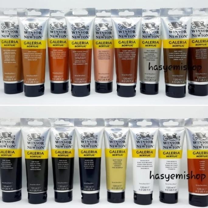 

Cat Akrilik Galeria Acrylic Colour 120 Ml Permanent Green Deep Winsor Fany Mall