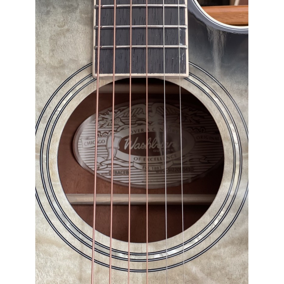 Ami Gitar Akustik Elektrik Washburn Type Dfbaceb Original