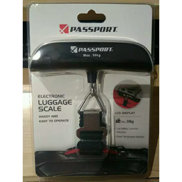 PASSPORT TIMBANGAN KOPER ( ELEKTRONIK )