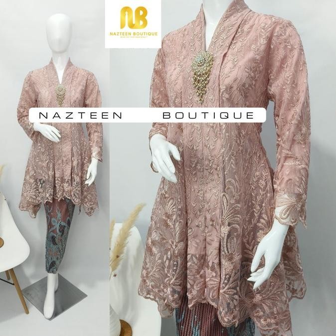 Setelan Rok Kebaya Wanita Modern Tunik Brukat Tile Model Kartini Busui Vol.2