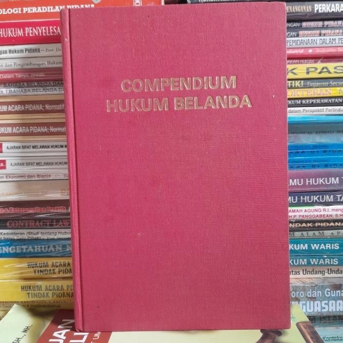 buku COMPENDIUM HUKUM BELANDA