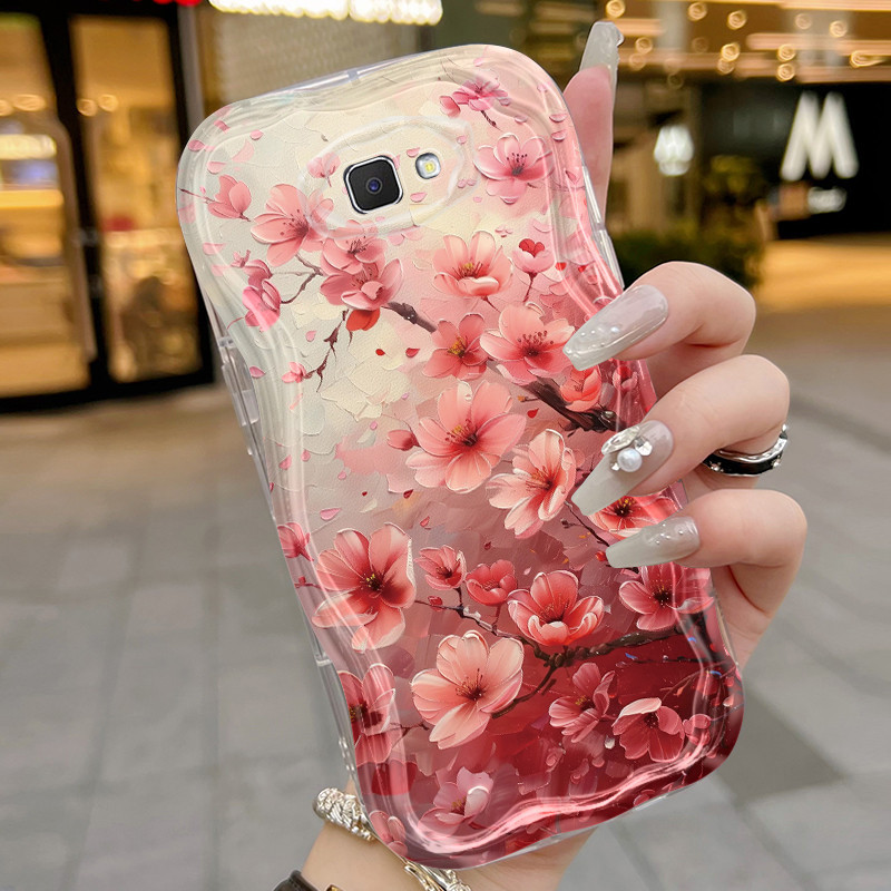 Casing Hp Untuk Samsung Galaxy J7 Prime J2 Prime J7 Prime 2 Case Casing kasing bunga baru HP Softcas