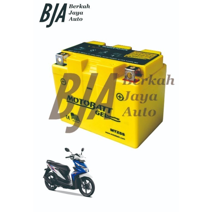 Aki Motor Honda Beat Motobatt