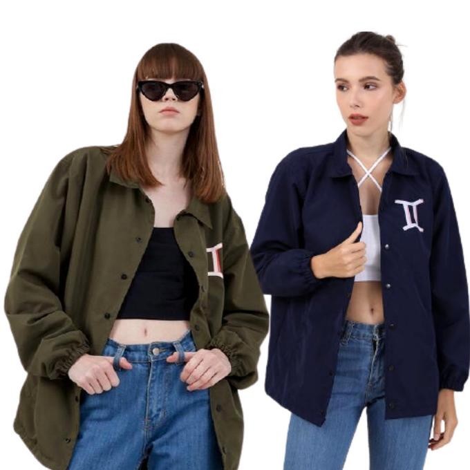 Berrybenka Street - Outer Jaket Coach Wanita Gemini