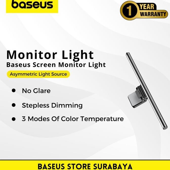 BEBAS ONGKIR - Baseus Lampu i-Wok Series USB Screen Hanging Light