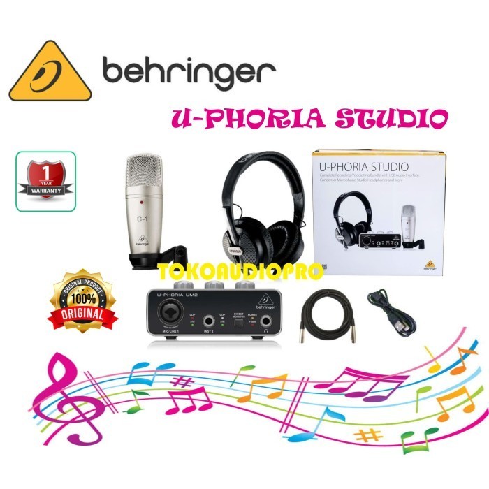 

uphoria studio u-phoria studio paket recording