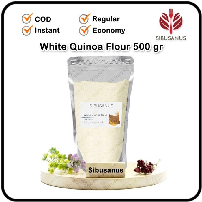 

Terlaris White Quinoa Powder 500gr Tepung Biji Kuinoa Putih 500 Gram SALE