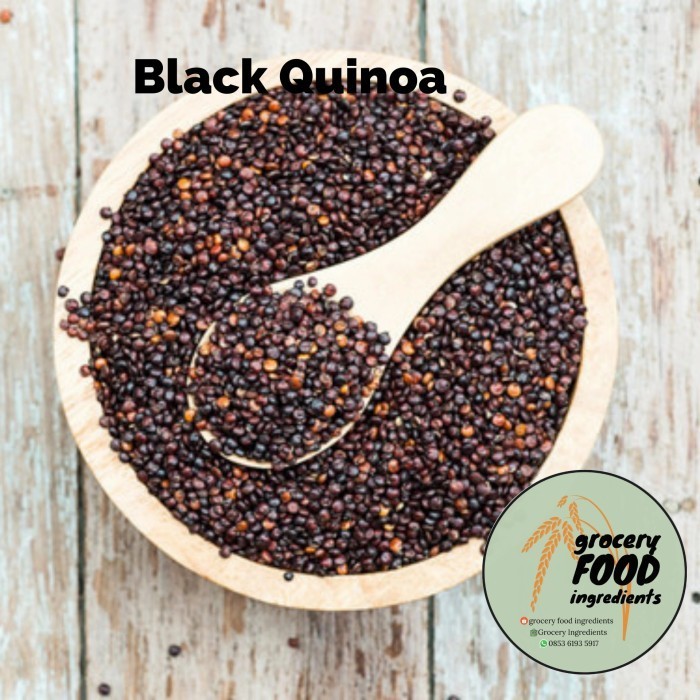 

Terlaris Black Quinoa 500gram / Quinoa Hitam SALE