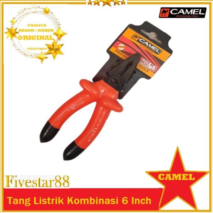 Tang Listrik Camel Tang Listrik Kombinasi 6 Tang Listrik 1000Volt