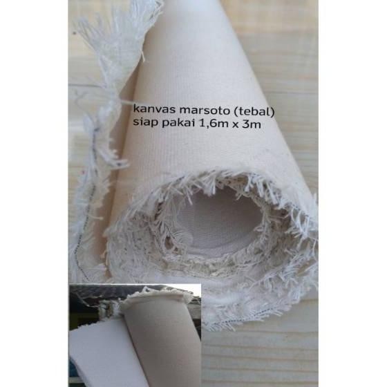 

Kanvas Roll Tebal Siap Lukis Uk 1,6M X 3M (Grosir Langsung Grajin)