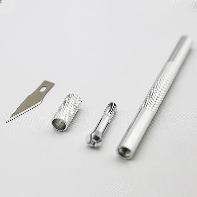 

Pisau Ukir Set Pen Cutter Art Knife Knifezer Pahat Free 5 Refill Aluminium Blade Kayu Seni Kerajinan Tangan Sayat Mata Tajam Potong Craft Metal Kertas Hobby Crafting Bonsai Engraving Sticker Kulit Cod