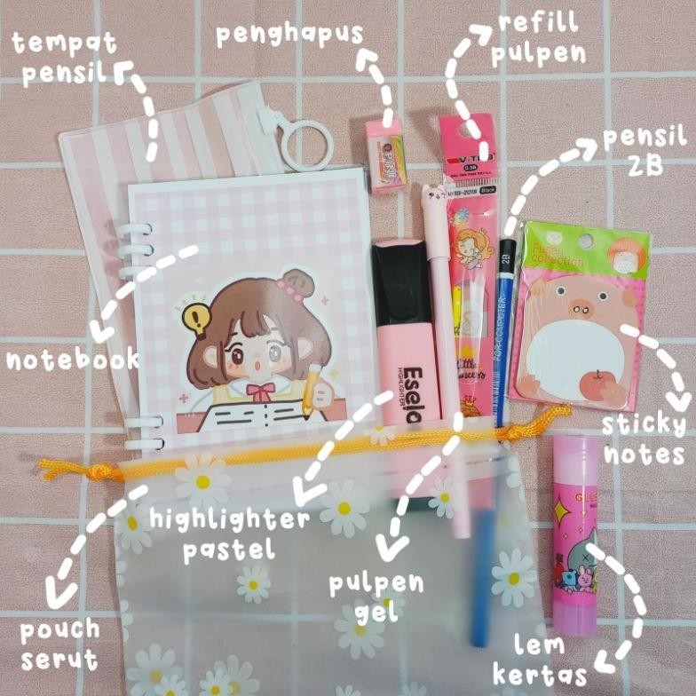 

Paket Alat Tulis 10In1 / Stationery Set 10In1 Gratis Ongkir