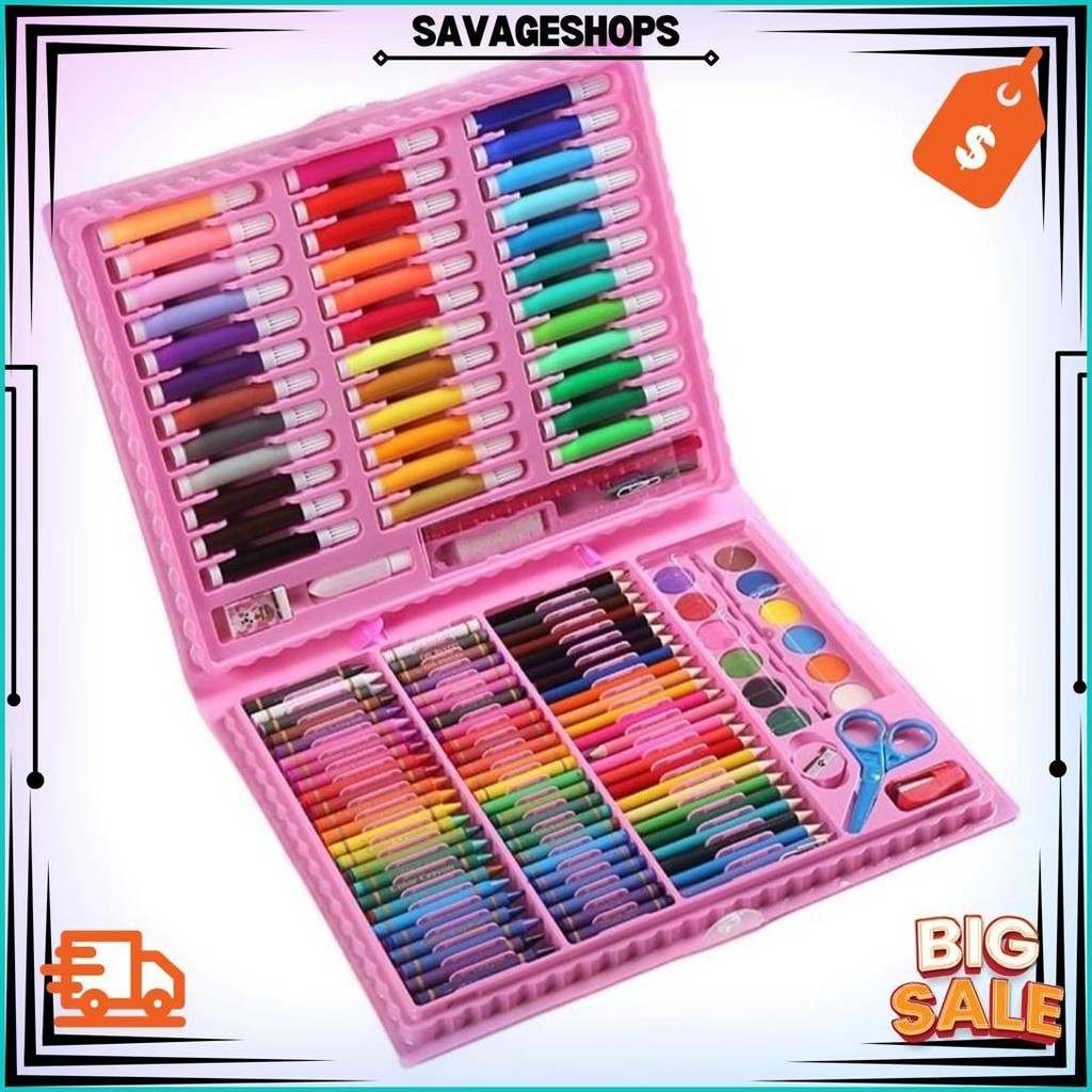 

Crayon 150 / Crayon Pensil Warna Art Set Pensil Warna Crayon Promo