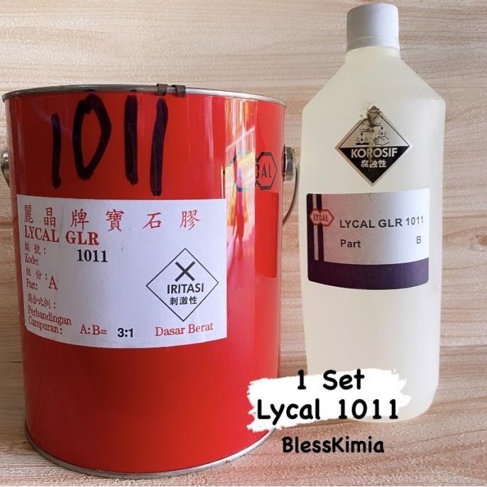 Resin Lycal 1011 (Keras) Dgn Katalis - Resin Lycal-Lycal 1011-