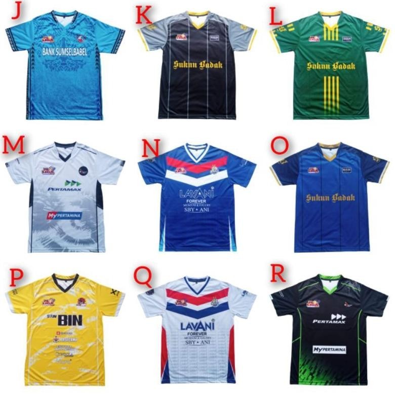 Ow42 jersey poli,voli ball full printing LAVANI,STIN BIN,BNI,BANK SUMSEL BABEL,BAYANGKARA,SUKUN BADA