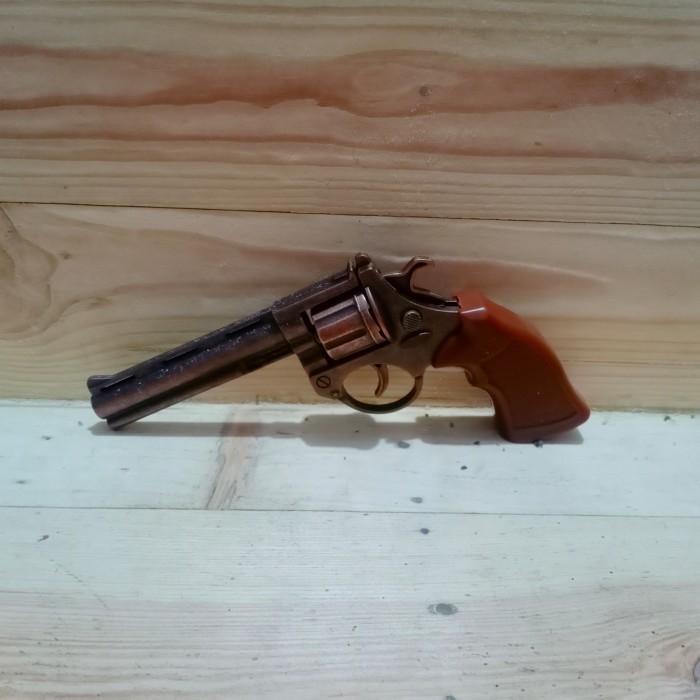 TOP replica pistol revolver cowboy cap gun dompis doblis diecast metal