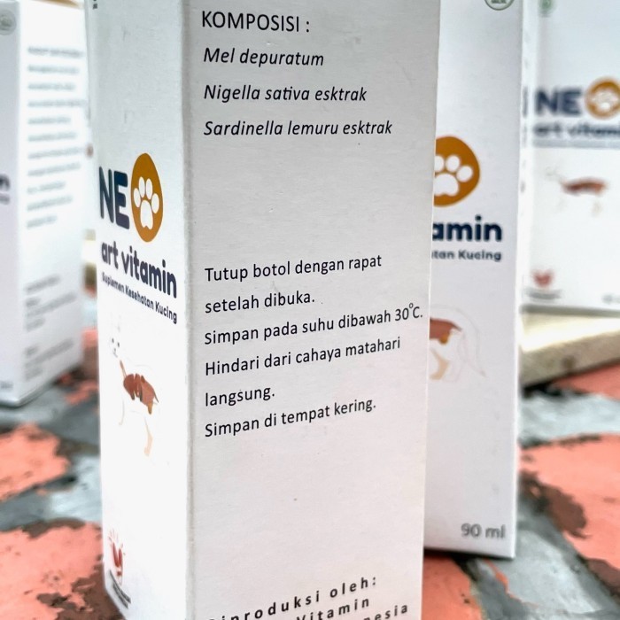 Art Vitamin Herbal Kucing Menambah Nafsu Makan Meningkatkan Imunitas