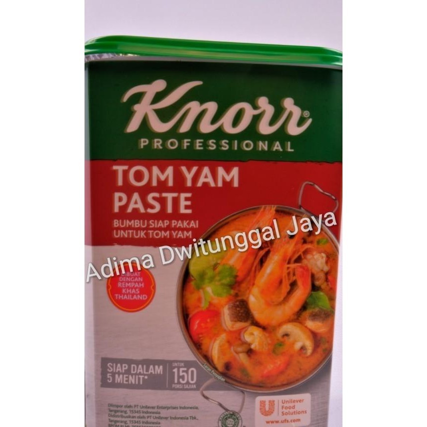 

Tom Yam Paste Knorr 1,5 Kg / Tom Yum Paste / Bumbu Siap Pakai / Saus