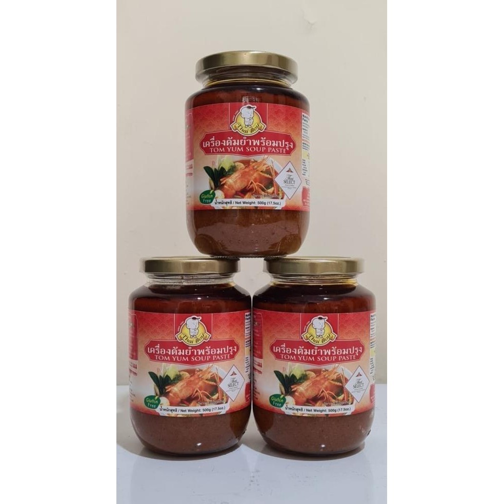 

Thai Boy Tom Yum Soup Paste 825 Gr / Bumbu Tom Yam 1 Dus ( 12 Pcs )