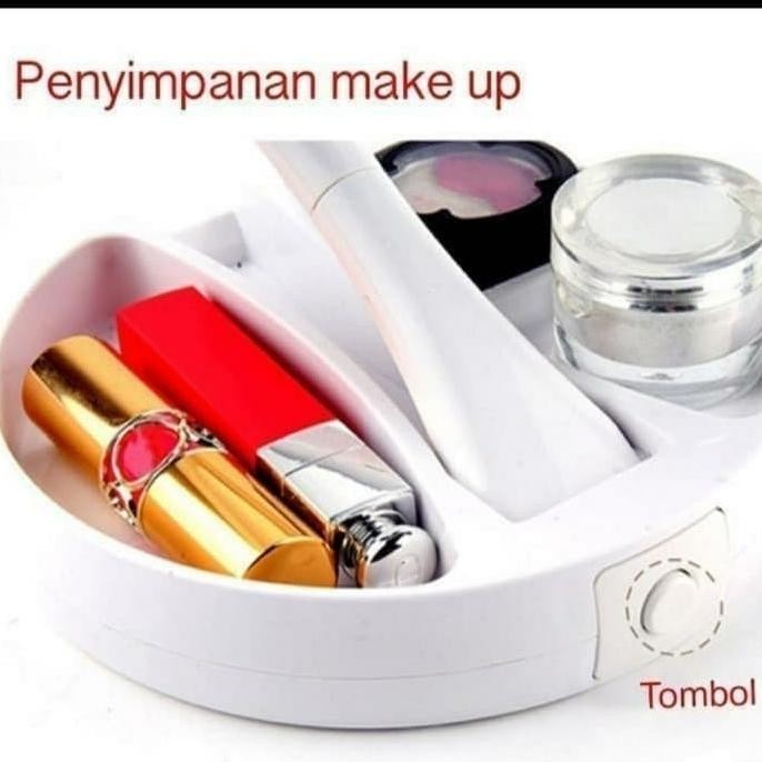 Cermin Make Up Dengan Lampu LED Cermin Rias LED Kaca Rias Cermin Lipat