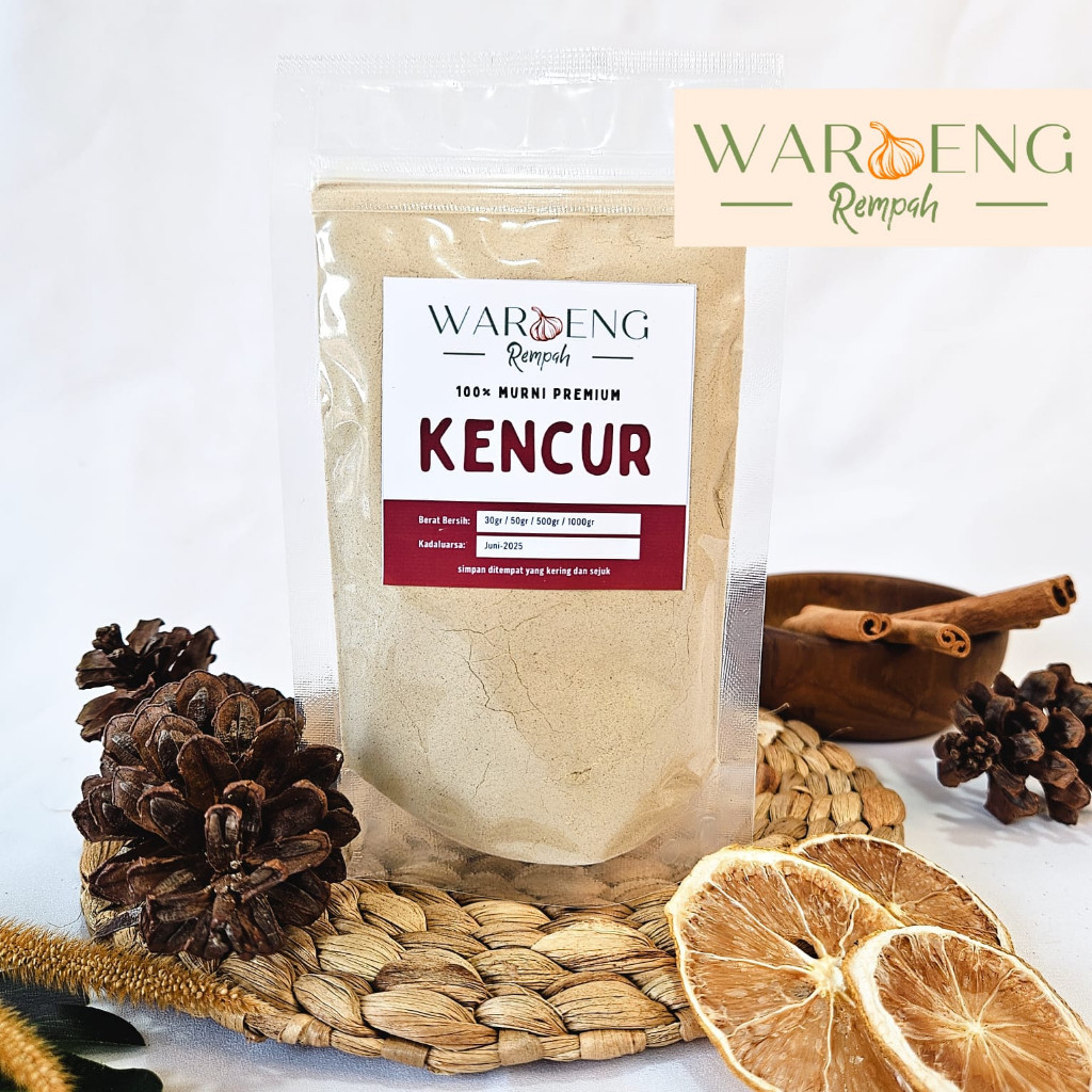 

Kencur Bubuk / Ground Galangal / Waroeng Rempah Murah